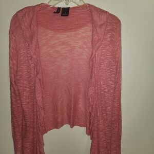 New Directions Pink Women's Cardigan